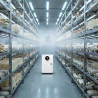 Nouvelle machine anti-moustiques automatique à brumisation haute pression de 2,5 L, couvre 185 mètres carrés pour villa et cour