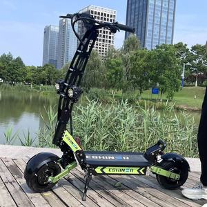 Scooter électrique tout-terrain 6000W 60V avec mot de passe, double moteur, pliable, deux roues, 11 pouces, scooter électrique 8000w pour adultes avec siège - Product Image 1