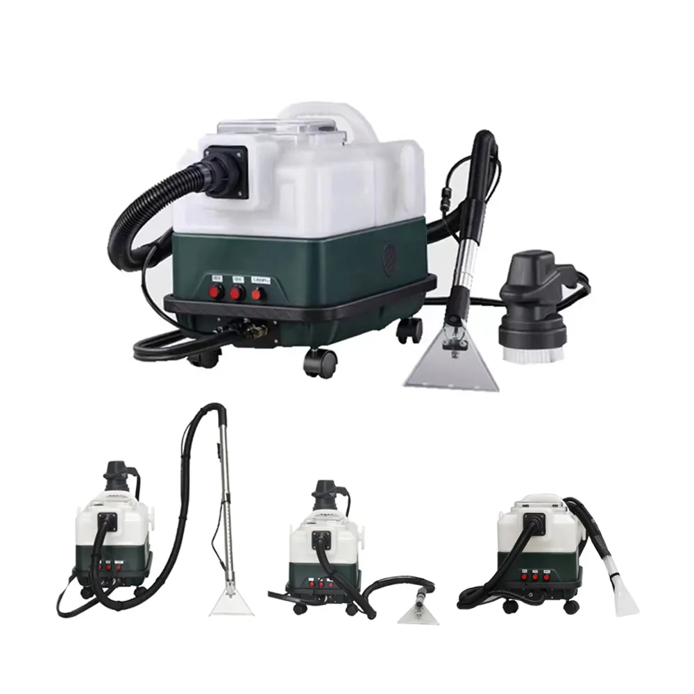 YYVAC 2000W Steam cleaning machine wet and dry carpet vacuum cleaner multifunction low moisture carpet extractor