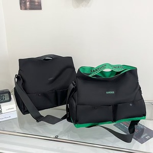 Wu Travel <b>Bag</b> Large Capacity <b>Messenger</b> <b>Bag</b> Breathable Lightweight Shoulder <b>Bag</b> <b>For</b> <b>Men</b> Women Daily Use Spring 2025 - Product Image 1