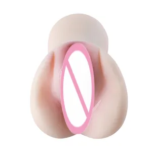 White Skin Portable Artificial Vagina Sex Toys Realistic Silicone Pocket Pussy Toy For Men Masturbation Sex Toys For Sale