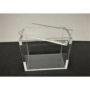 Caja Acrílica para Booster Box, Ultra Gruesa, Apilable, Protectora para Paquetes <span class=keywords><strong>de</strong></span> Cartas con Imanes Fuertes, Compatible con Cajas - Product Image 6