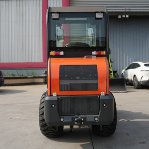 Gratis pengiriman Diesel empat roda penggerak pemuat mesin konstruksi ujung depan pemuat roda mesin roda Diesel kecil - Product Image 5