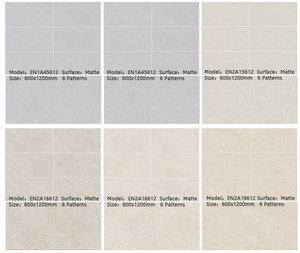 Azulejos de suelo de cerámica gris de alta calidad 60x120 porcelana <span class=keywords><strong>Corona</strong></span> para sala de estar jardín acabado mate para azulejo de pared rústico al aire libre - Product Image 4