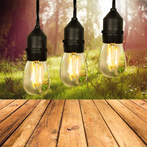 Guirnalda de luces LED de <span class=keywords><strong>Navidad</strong></span> <span class=keywords><strong>para</strong></span> exteriores, cuerda de decoración <span class=keywords><strong>para</strong></span> jardín, S14 - Product Image 4