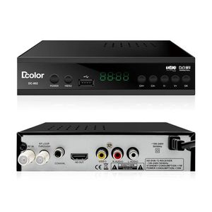 Receptor de TV <span class=keywords><strong>TDT</strong></span> HD DVB-T2 para Panamá y Colombia, Quad-core, Resolución 1920x1080, con WiFi y USB - Product Image 1