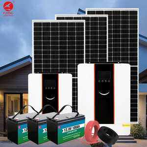 Système d'énergie solaire 3KW 5KW 10KW, kit solaire hors réseau pour la maison - Product Image 1