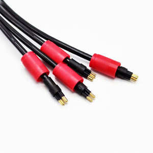 תת מיניאטורי 4pin mirco watermo אטום לבן תקע כבל באורך מותאם אישית ip69 עבור מצלמת השרוב ימית - Product Image 1