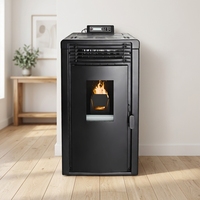 Brûleur à granulés de bois à combustion efficace pour usage intérieur WH-PD-80, écologique, 8KW, poêle à granulés de bois biomasse