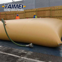 Tissu enduit de PVC pour réservoir d'eau pliable, réservoir d'eau potable gonflable pliable, réservoir d'eau flexible