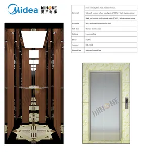 Midea Winone General Customized 450kg Modern Building Passenger Lift Elevator Price