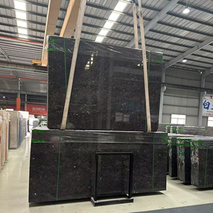 Sactransstone Taikoo oro nero alto lucido nero pietra naturale con lastre di marmo dorato venature per esterno - Product Image 1