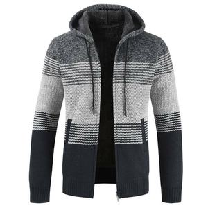 Sudadera con Capucha Gruesa y Cálida para Hombre, Chaqueta de Invierno con Forro Polar, Sudadera con Cremallera - Product Image 6