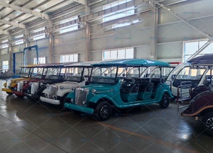 รถบัสไฟฟ้า 11 ที่นั่ง ผลิตจากโรงงานจีน รถบัสไฟฟ้าสไตล์เรโทรสำหรับเที่ยวชมเมือง รถคลาสสิกไฟฟ้า รถบัสไฟฟ้าสำหรับเที่ยวชมเมือง ขาย - Product Image 5
