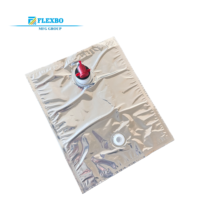 Sachet Doypack en aluminium aseptique avec valve pour liquides/vin/jus concentrés/huile, emballage alimentaire pour café, thé, boissons, eau minérale