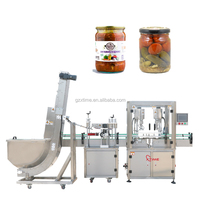 Capsuleuse linéaire sous vide à vapeur pour bocaux et bouteilles, machine de capsulage à torsion, équipement de scellage
