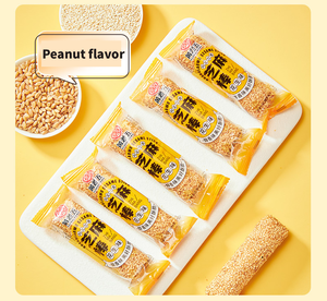 Huanglaowu Bastoncini Tradizionali al Sesamo con Gusto di Arachidi 250g Cracker di Riso Ripieni Snack Nostalgici del Sichuan - Product Image 2