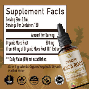 ผลิตภัณฑ์เสริมอาหารมาคาออร์แกนิกแบบหยดสำหรับผู้หญิงและผู้ชาย ช่วยเพิ่มพลังงาน ปรับสมดุลฮอร์โมน บำรุงอารมณ์ และสุขภาพ - Product Image 2