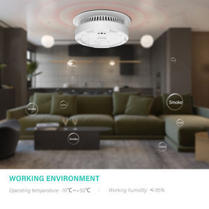 Anka Wifi Slimme Brandbeveiligingshub Foto-Elektrisch Alarmsysteem Aansluitbare Apparaten - Product Image 4