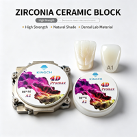 Disque de zircone dentaire multicouche haute résistance pour la restauration de ponts longs et les implantations – Consommables de laboratoire dentaire