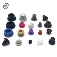 Bouchon en caoutchouc de silicone moulé personnalisé de forme spéciale carrée circulaire fabricant de bouchon en silicone