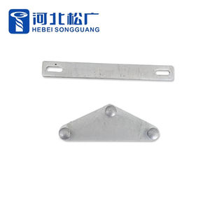 لوحة يوكي على شكل حرف L وحرف LV مصنوعة من الفولاذ المطروق عالي الجودة بسعر المصنع لأجهزة خطوط الكهرباء - Product Image 5