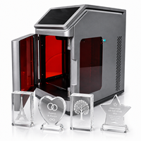 Machine de gravure laser 3D sur cristal pour cadeaux personnalisés, souvenirs de mariage et objets commémoratifs