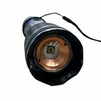 Linterna IR de Aluminio con Zoom E6, 850nm 940nm, para LED de 5W, IP65 Impermeable, Recargable 18650, Infrarroja, Roja, para Camping y Visión Nocturna
