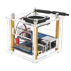 Boîtier de protection en acrylique ABS pour Orange Pi Zero 3 avec ventilateur de refroidissement, accessoires pour ordinateur monocarte - Product Image 2