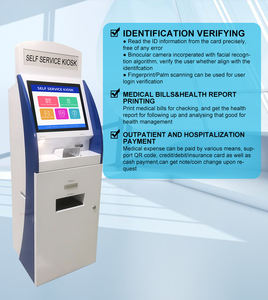 <span class=keywords><strong>Lecteur</strong></span> de carte de crédit/débit <span class=keywords><strong>QR</strong></span> Code Kiosque de paiement de <span class=keywords><strong>facture</strong></span> automatique Certificat de licence de document A4 Kiosque d'impression libre-service de <span class=keywords><strong>facture</strong></span> - Product Image 3