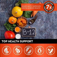 Suplemento Dietético de Vitamina B12 en Gotas de Marca Privada para Adultos, Aumenta la Energía, Controla el Apetito, Quema Grasa, Pérdida de Peso