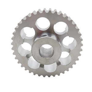 <span class=keywords><strong>Poulie</strong></span> de courroie de distribution à double moyeu en aluminium d'usinage CNC avec <span class=keywords><strong>vis</strong></span> de réglage - Product Image 6