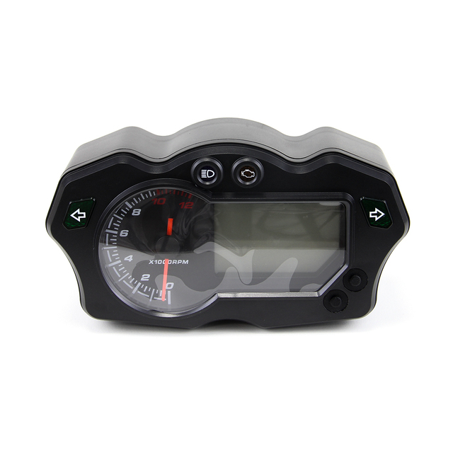 Motorcycle LCD Meter Speedometer Digital Electric Injection and Carburetor Meter for NAGA 200