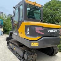 Excavatrice compacte sur chenilles Volvo EC55D