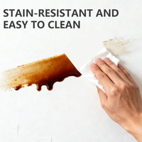 Pâte de réparation murale pour la restauration des murs, peinture au latex blanche pour rouleau mural, revêtement auto-appliqué DIY, détachant mural, imperméable