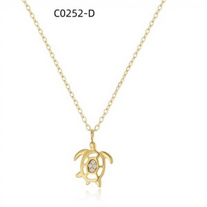 Collar de moda con circonita C0252 para mujer, joyería de alta calidad - Product Image 2