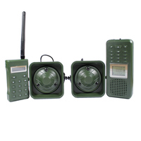 Télécommande 2 pièces Haut-parleur 50W Appel de chasse pour canard, pigeon, caille, mésange, chanteurs d'oiseaux électroniques