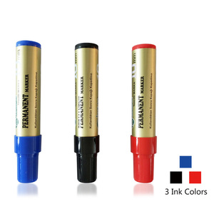 Custom Logo Jumbo Chisel Tip Indelible Ink <b>Marker</b> <b>Pen</b> 3 Colors 6mm Writing Width Permanent - Product Image 3