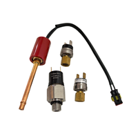 Pressostat de contact SPST en laiton avec filetage G1/8 pour systèmes CVC, compresseurs d'air et pompes à eau, certifié IP65 CE CQC ROHS, vente en gros