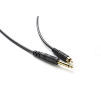 Nouveau câble audio blindé en PVC pour console, amplificateur et guitare électrique, vente en gros
