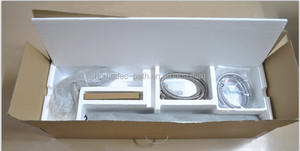 Grifo de latón pulido de pie para bañera, monomando, con acabado cerámico cromado LY-18103 - Product Image 2
