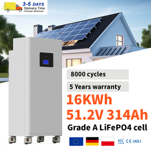 EU Stock 15KW 16KW 280Ah LiFePO4 CCS DIY Battery Pack Home Power Solar Energy Storage System Lifepo4 Battery Stackable Box - Product Image 1