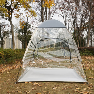 Tente bulle transparente imperméable en PVC, pliable, pour extérieur, effet ciel étoilé - Product Image 3