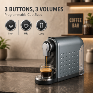 เครื่องชงกาแฟแคปซูลความเร็วสูง 1260 วัตต์ 19 บาร์ ใช้งานร่วมกับเครื่องชงกาแฟทั่วไปได้ พร้อมกลุ่มชงกาแฟที่จดสิทธิบัตร - Product Image 3