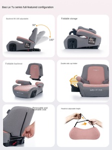 <span class=keywords><strong>Rehausseur</strong></span> de siège auto pour enfant de 2 à 4 ans, certifié ECE, pliable, capacité de charge de 15 à 36 kg, <span class=keywords><strong>simple</strong></span> et portable - Product Image 4