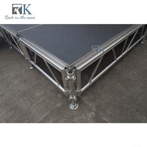 Etapa de altura ajustable de 0,6-1m para ferias comerciales Etapas de instalación rápida - Product Image 6