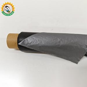 Garten-Bienen-Insektenschutz Bodentemperaturregulierung UV-Lichtreflexion Unkrautbekämpfung Bio Silber-Schwarz Mulchfolie - Product Image 1