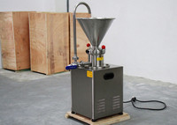 Machine commerciale de beurre d'arachide d'acier inoxydable pour le lait colloïdal de Tahini avec des composants de noyau de moteur de fruit végétal meilleur prix