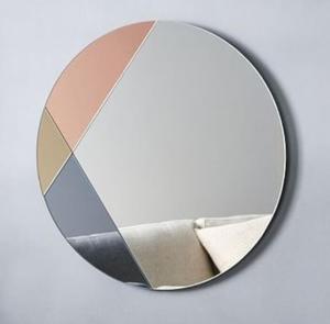 SWT 2026 Contemporary Hotel Vanity <strong>Mirror</strong> Colored <strong>Bathroom</strong> Pink Glass Tinted Floor Standing 4mm <strong>Silver</strong> Oval LED Light <strong>Mirror</strong> - Product Image 2