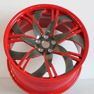 Jantes forgées chromées 18 19 20 21 22 pouces 4 5 6 8 10 trous violettes pour modification automobile, prix compétitif en gros - Product Image 4